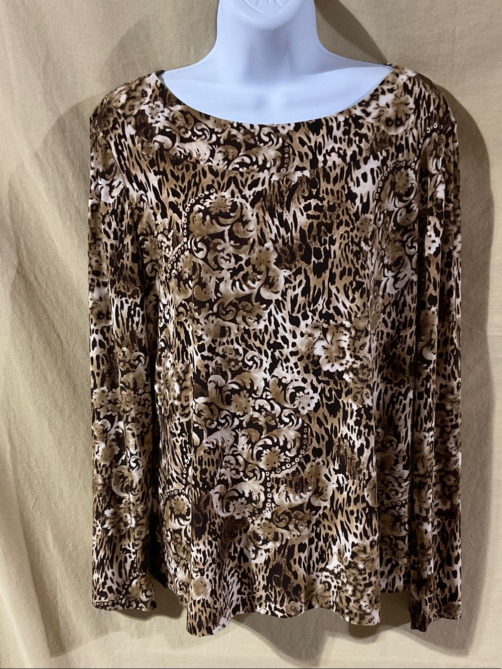 Nygard Collection Size XL Long Sleeve Tunic